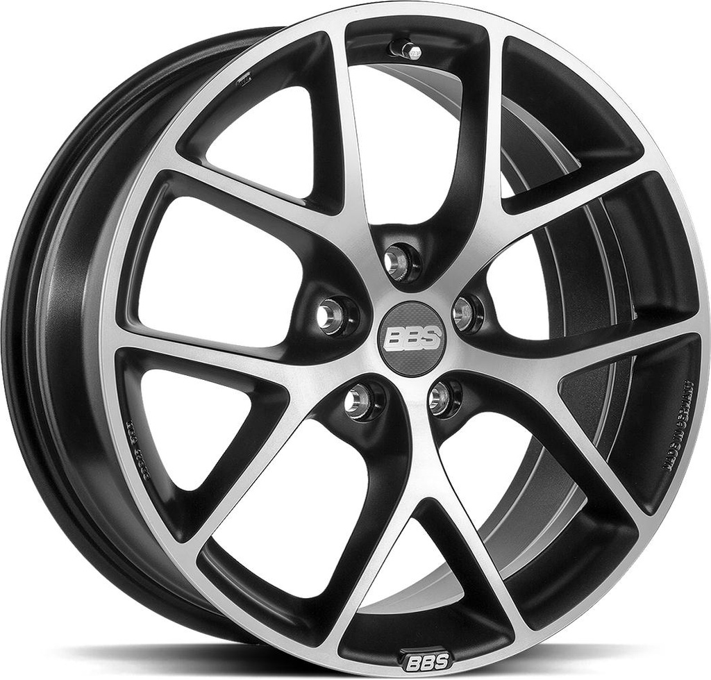 BBS SR VOLC GREY DIAM CUT 8.5x19 5/114.3 ET35 CB82