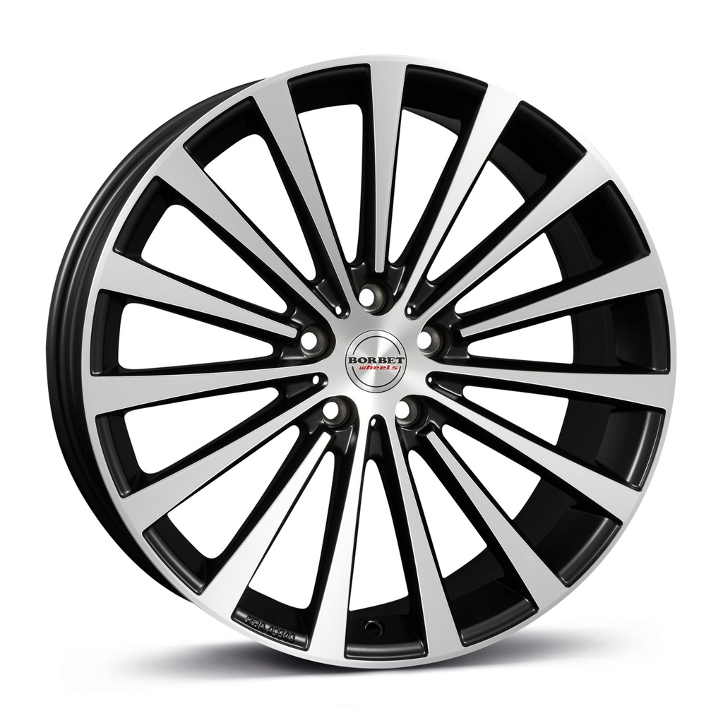 BORBET BLX BLACK POL MATT 8.5x20 5/114.3 ET45 CB72.6