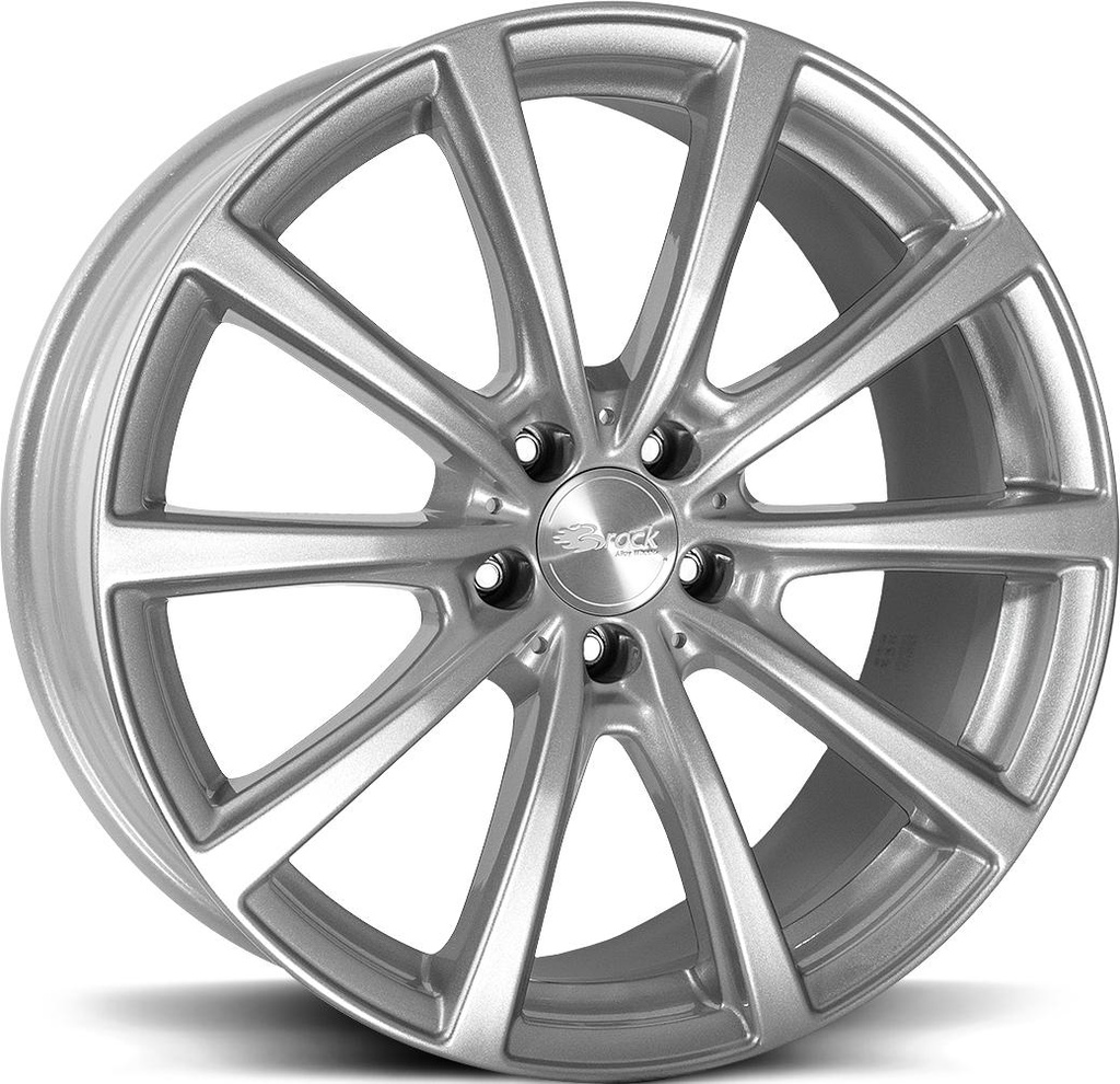 BROCK B32 CRYSTAL SILV 8.5x18 5/130 ET50 CB71.6