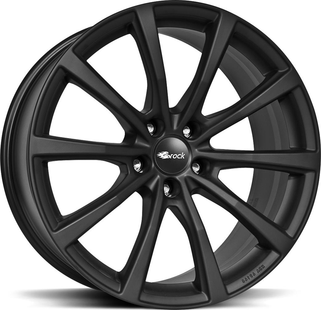 BROCK B32 BLACK MATT 7.5x18 5/114.3 ET53 CB67.1
