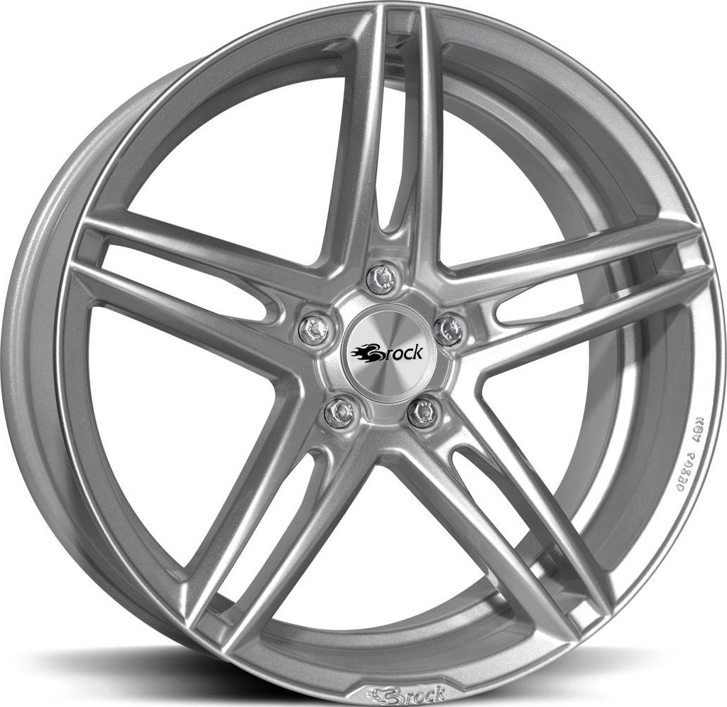 BROCK B33 CRYSTAL SILV 8x18 5/114.3 ET35 CB72.6