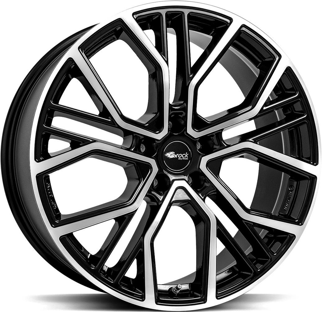 BROCK B41 BLACK FULL POL 10.5x21 5/112 ET43 CB66.6