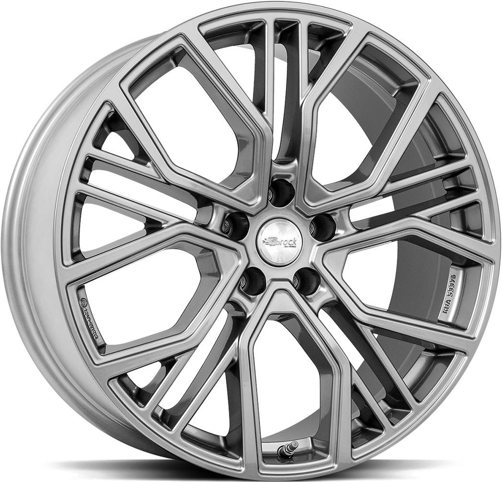 BROCK B41 FERRIC GREY 8.5x21 5/112 ET40 CB66.6