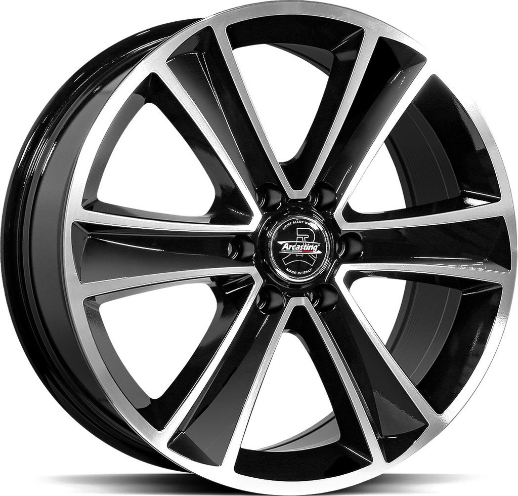 ARCASTING MAMMUT DIAMOND BLACK 8x18 6/130 ET50 CB84.1