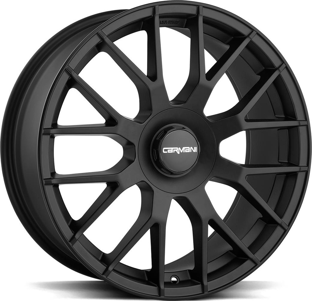 CARMANI HUGO BLACK MATT 8.5x20 5/112 ET40 CB66.6