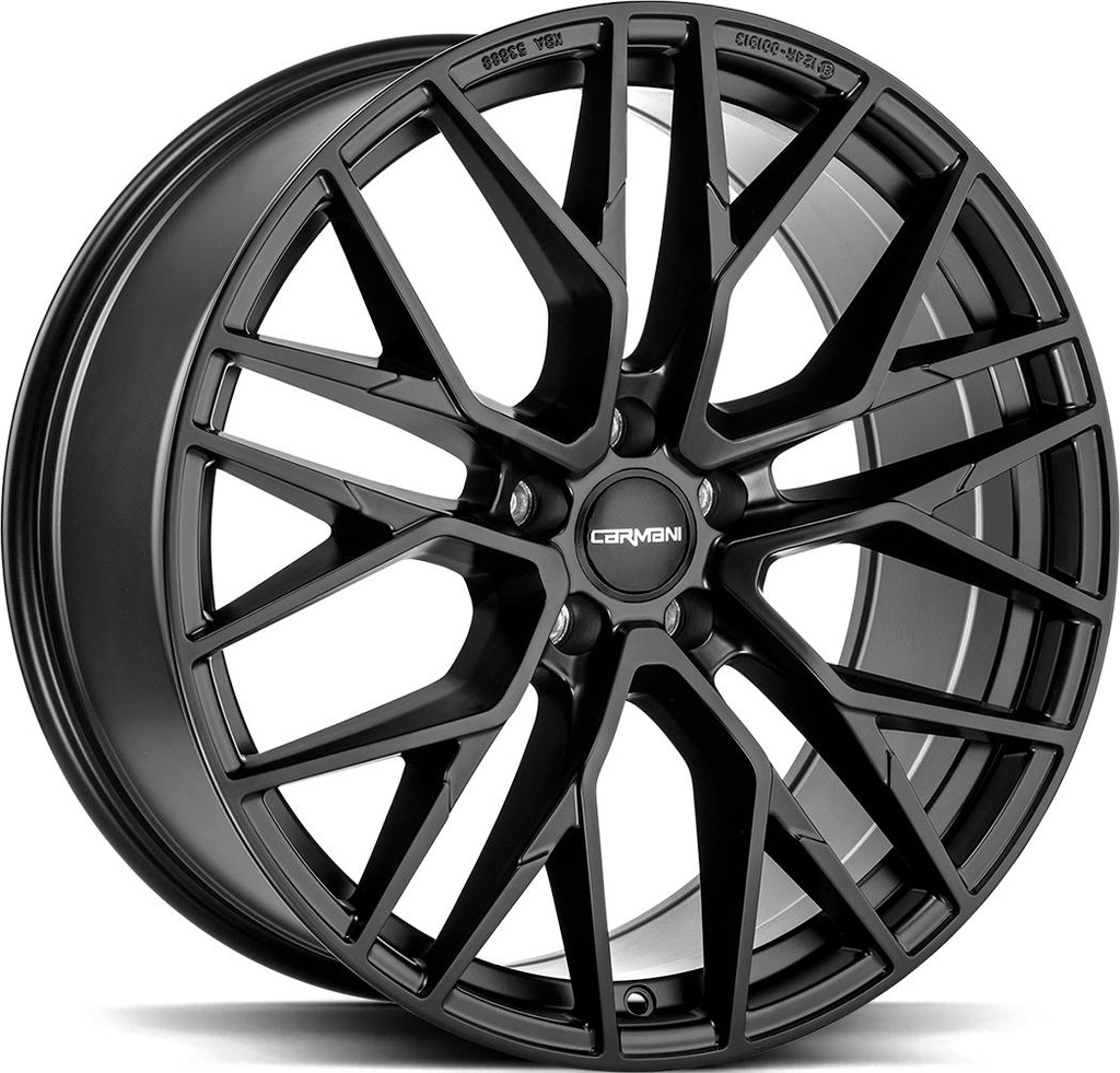 CARMANI LUDWIG BLACK MATT 7.5x17 5/100 ET35 CB63.4