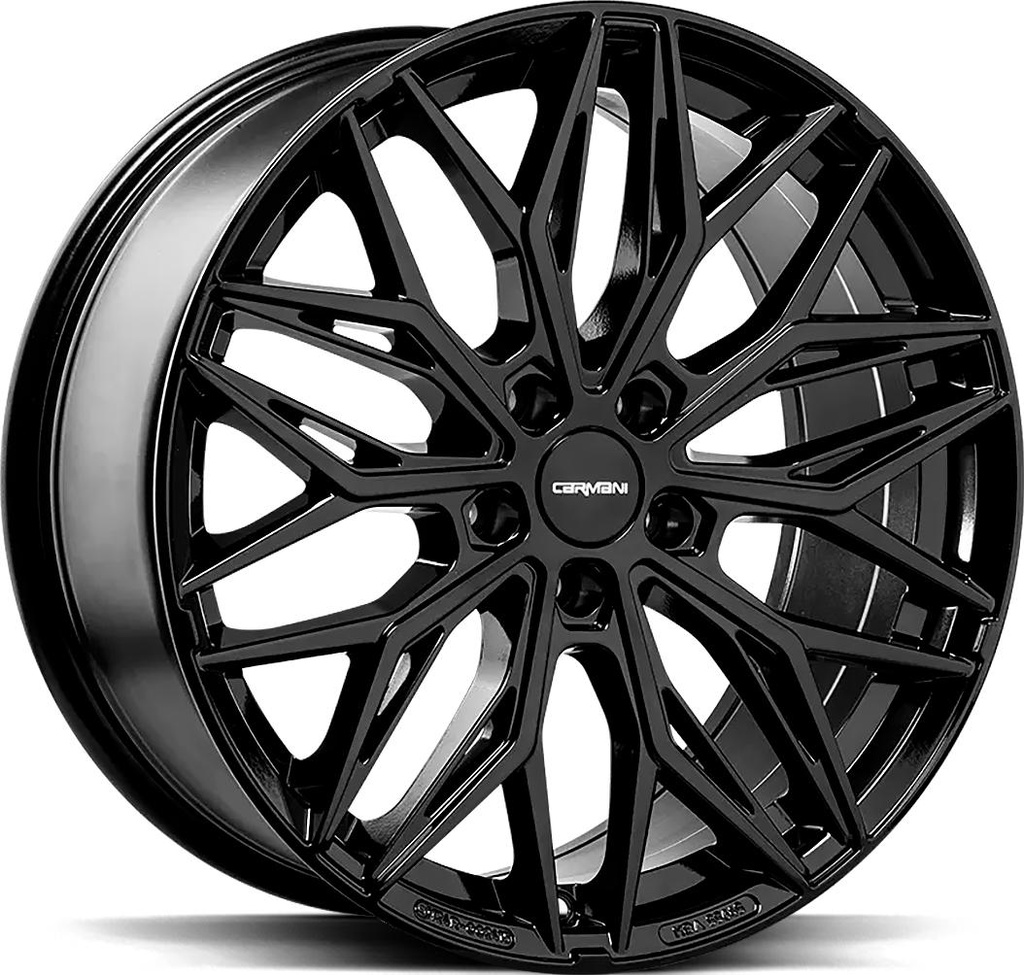 CARMANI MAX BLACK 7x17 5/108 ET42 CB65.1