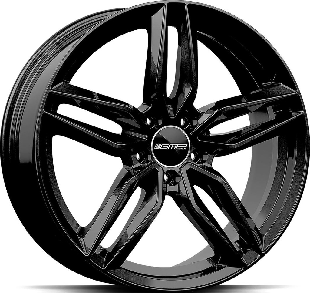 GMP FASTEN GLOSS BLACK 8x19 5/112 ET45 CB66.6
