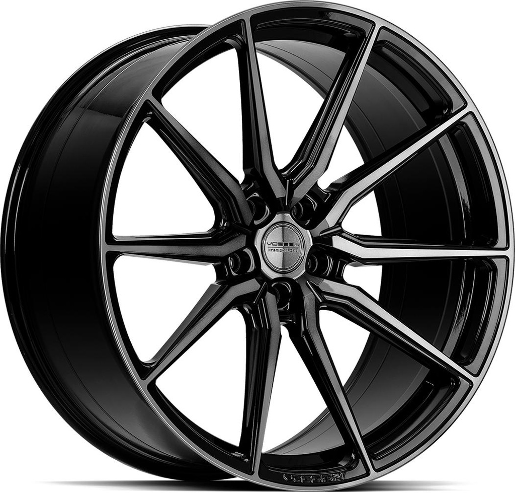 VOSSEN HF3 DOUBLE TINTED GLOSS BLACK 10.5x20 5/114.3 ET45 CB73.1