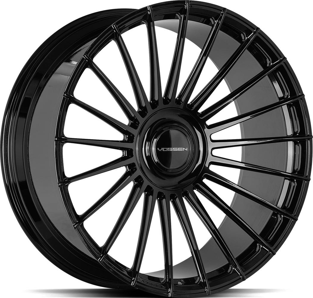 VOSSEN HF8 GLOSS BLACK 9x22 5/112 ET35 CB66.6