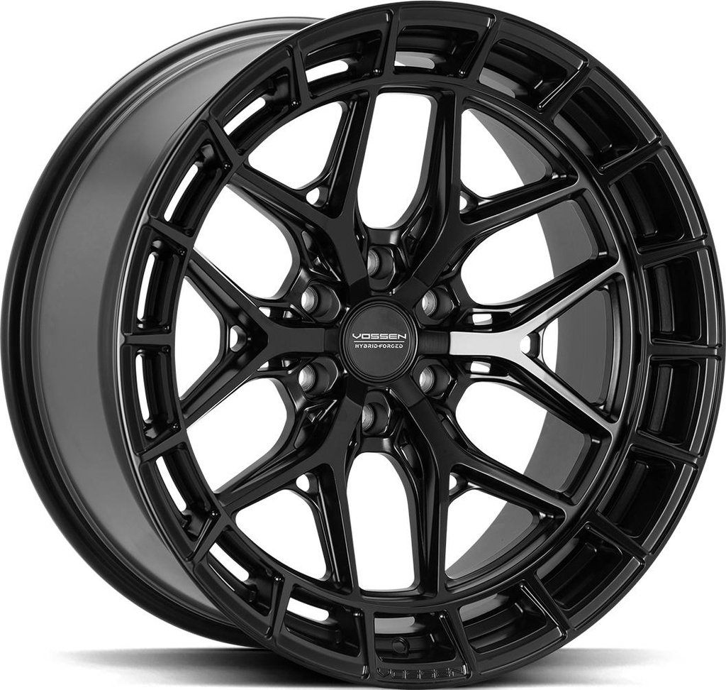 VOSSEN HFX1 SATIN BLACK 10x22 8/180 ET-18 CB124.3