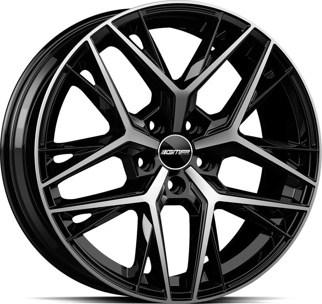 GMP LUNICA BLACK DIAM 9.5x20 5/114.3 ET45 CB64.1