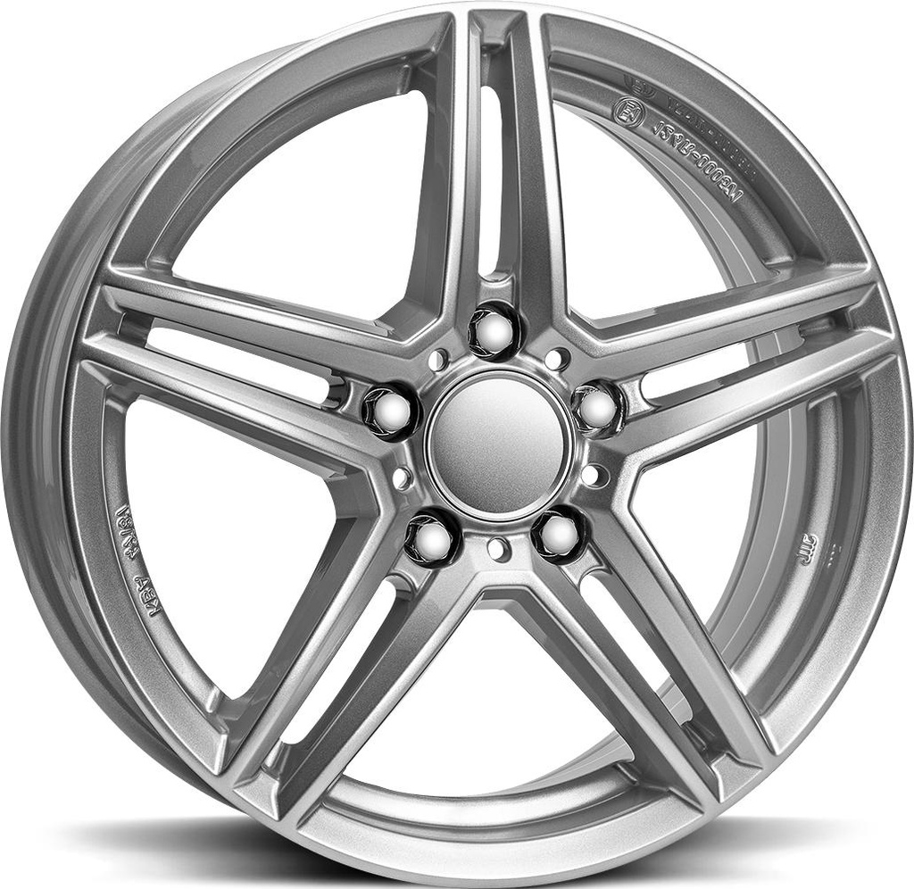 RIAL M10 POLAR SILV 8x18 5/112 ET48 CB66.6