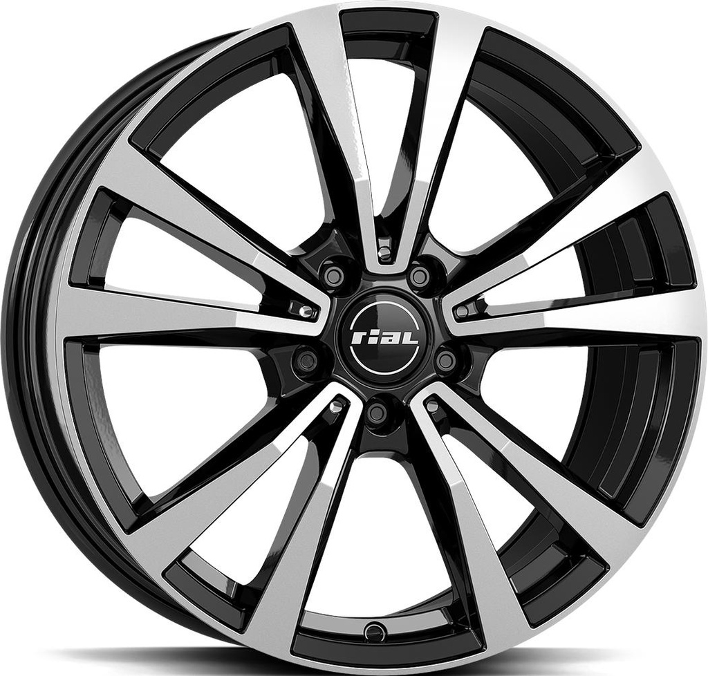RIAL M12 DIAM BLACK POL 8x19 5/112 ET43 CB66.6