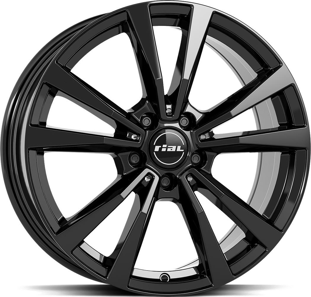 RIAL M12X DIAM BLACK 9x20 5/112 ET48 CB66.6