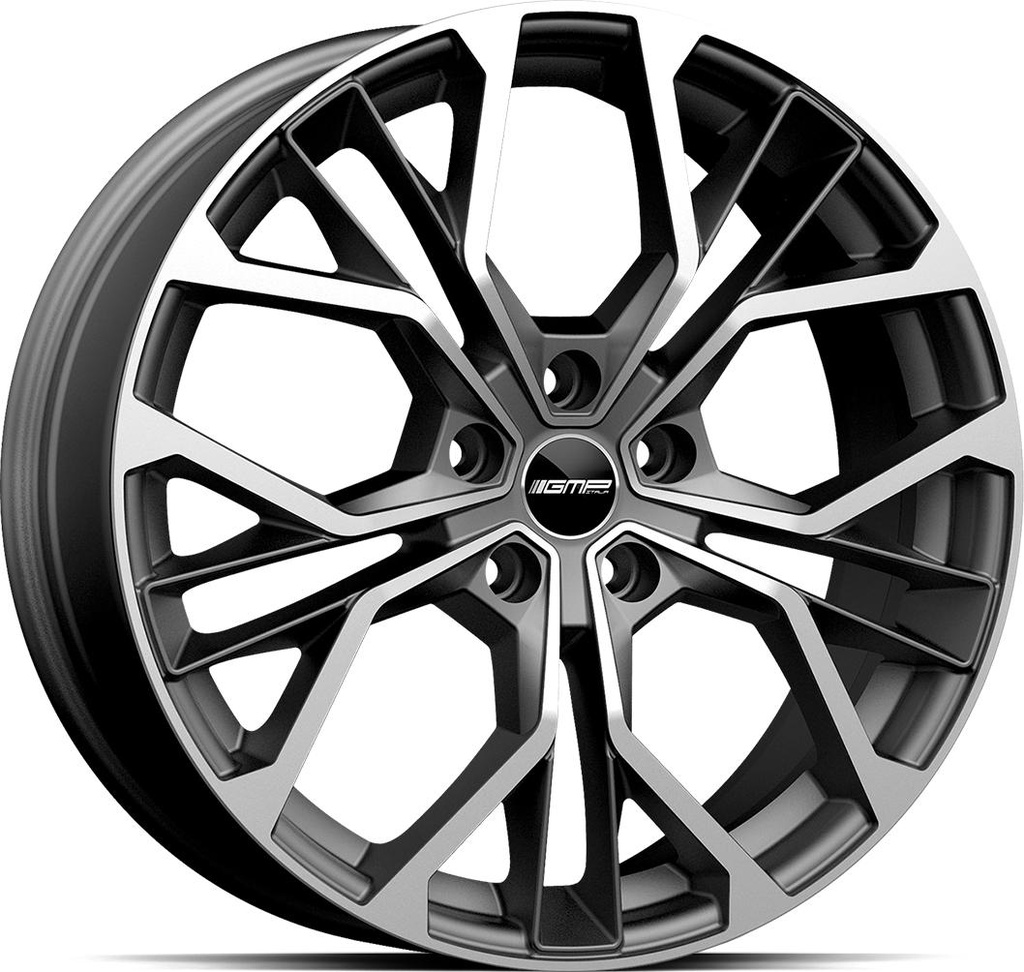 GMP MATISSE MATT ANTHRACITE DIAM 7x17 5/114.3 ET35 CB66.1