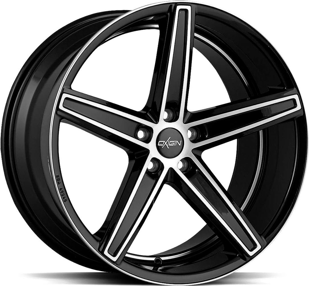 OXIGIN CONCAVE BLACK FULL POL 7.5x18 5/112 ET45 CB57.1