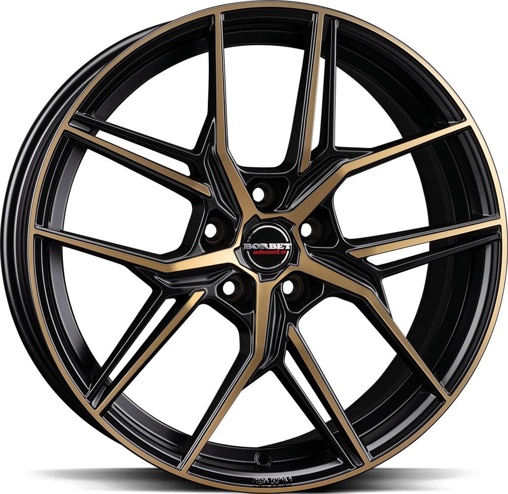 BORBET QX BLACK BRONZE MATT 8.5x20 5/112 ET45 CB66.5