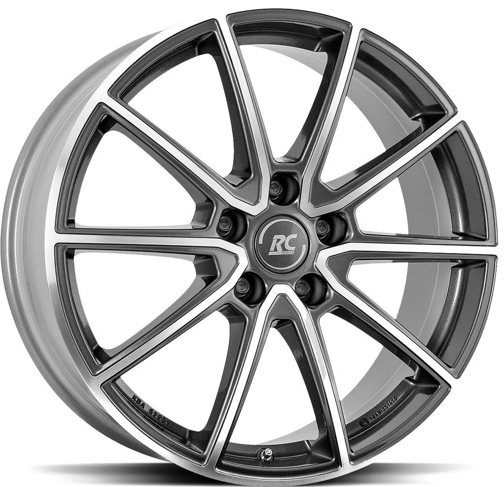 BROCK RC32 TITANIUM FULL POL 7x17 5/110 ET44 CB65.1