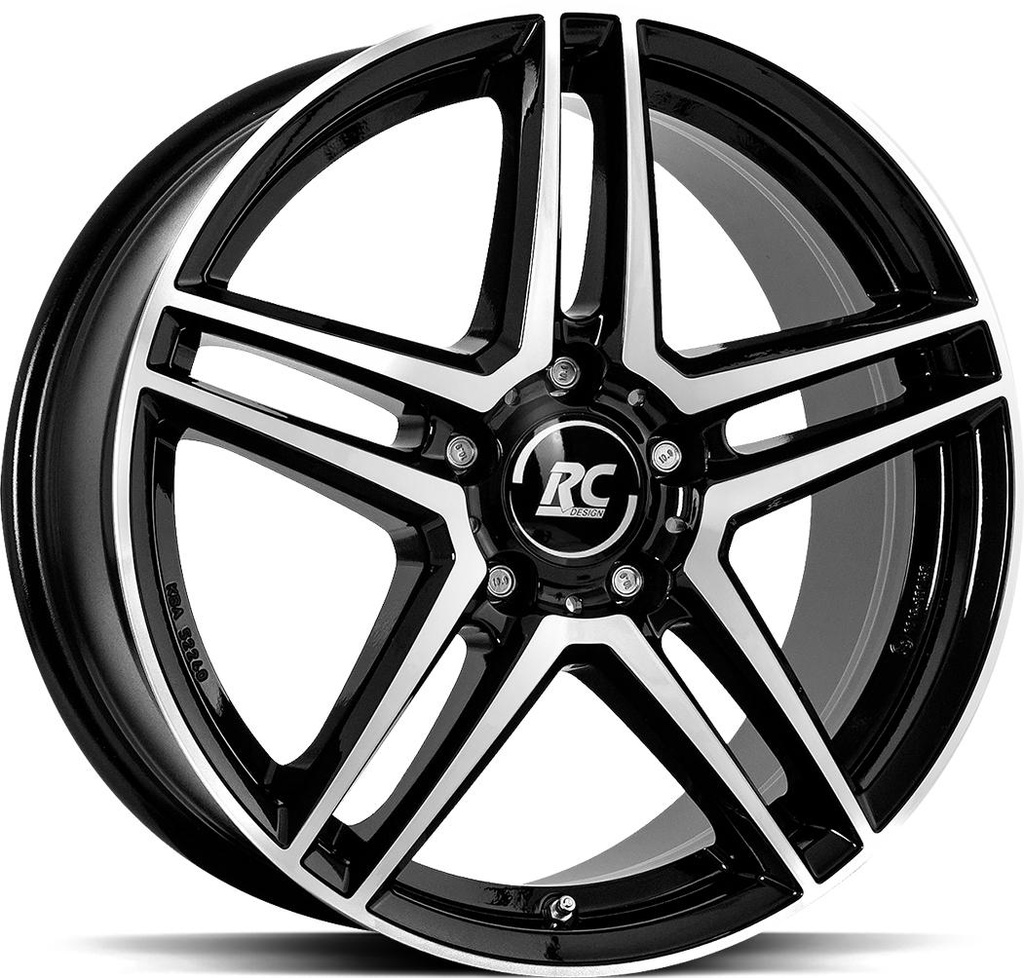 BROCK RCD17 BLACK FULL POL 6.5x17 5/112 ET38 CB66.6