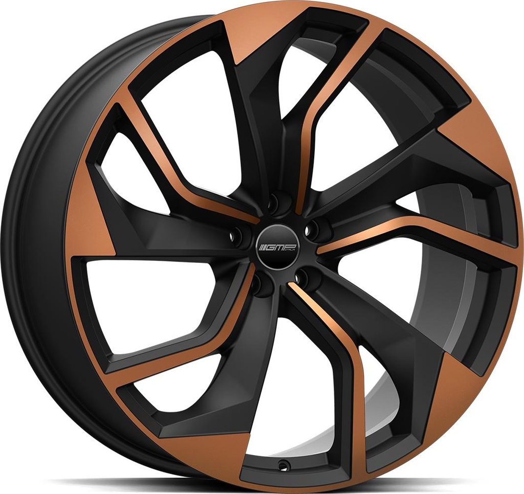 GMP REBEL SATIN BLACK BRONZE DIAM 8.5x21 5/112 ET39 CB57.1