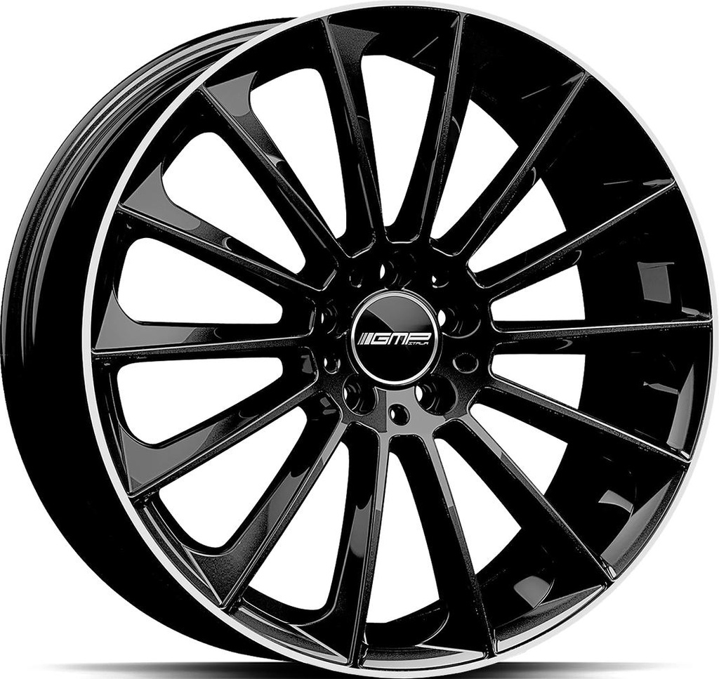 GMP STELLAR BLACK DIAM LIP 10x22 5/130 ET50 CB71.6