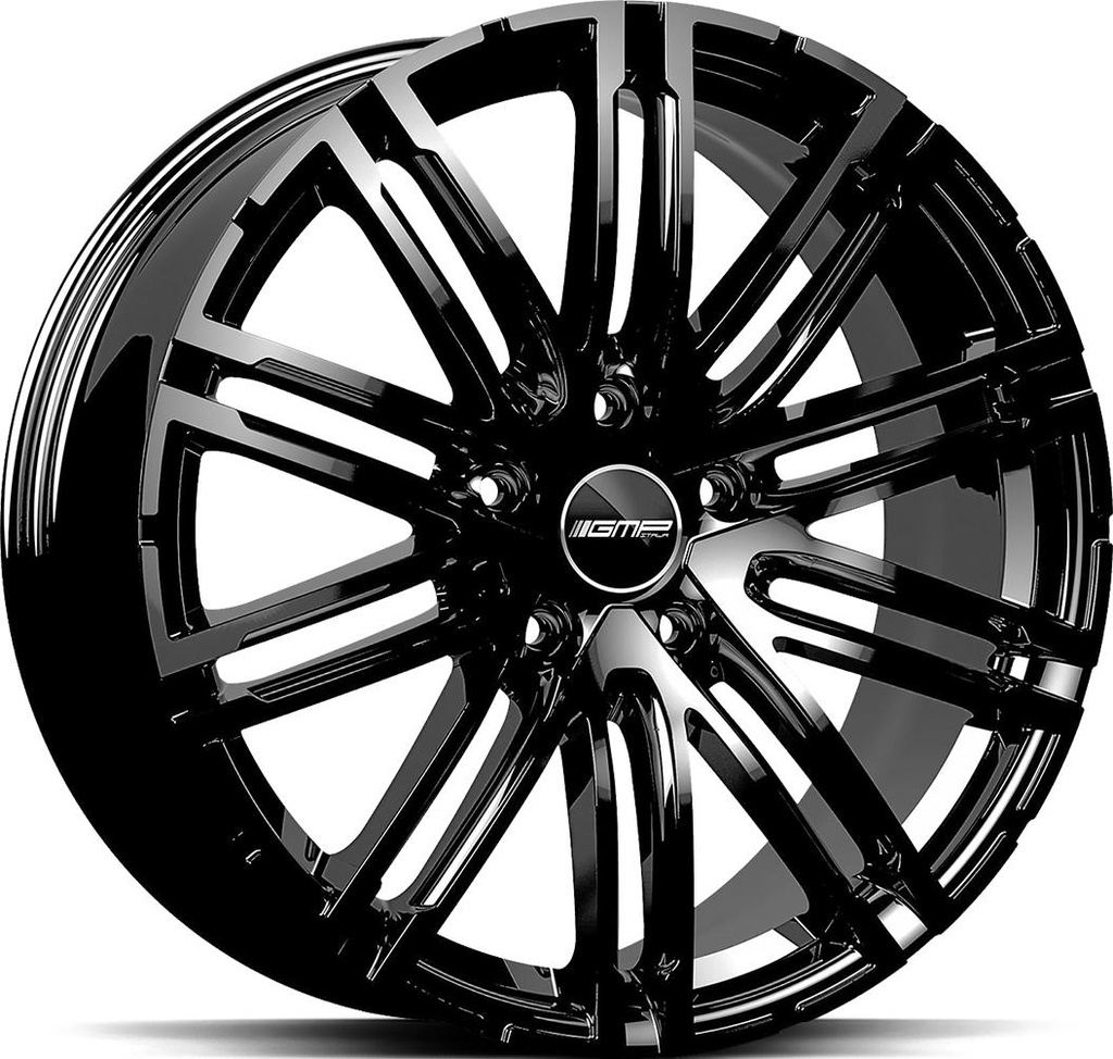 GMP TARGA GLOSS BLACK 10x21 5/112 ET30 CB66.6