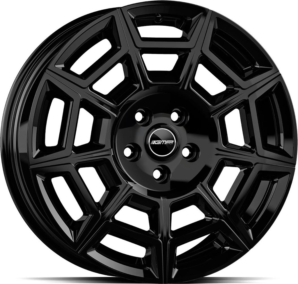 GMP PERVAN GLOSS BLACK 7.5x18 5/160 ET56 CB65.1