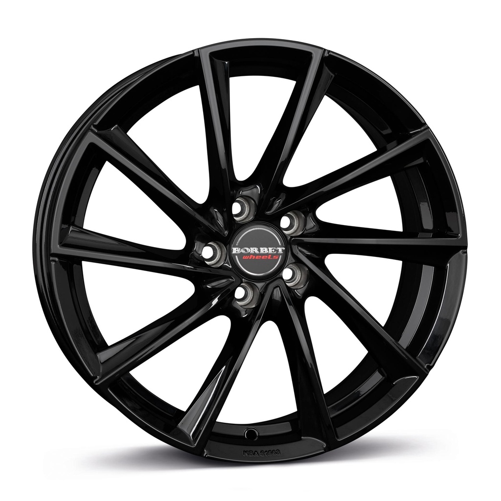 BORBET VTX BLACK GLOSS 9.5x19 5/112 ET25 CB66.6