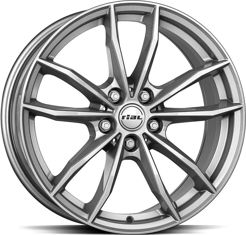 RIAL X12X METAL GREY 9x19 5/112 ET38 CB66.7