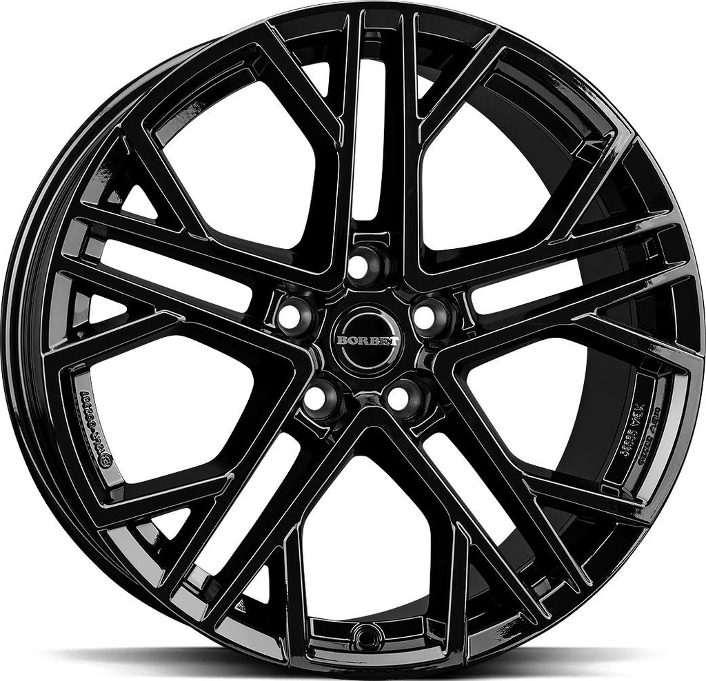 BORBET XV BLACK GLOSS 8.5x19 5/114.3 ET38 CB64.2