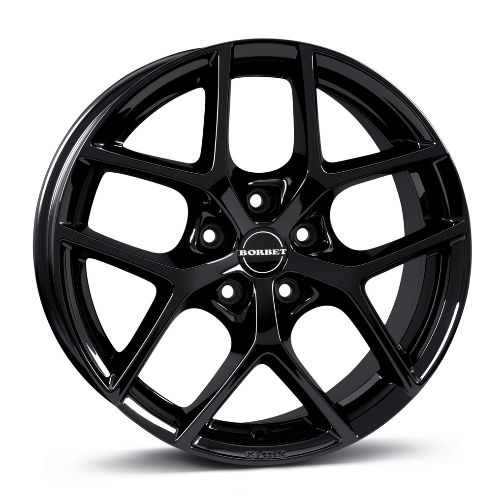 BORBET Y BLACK GLOSS 9.5x20 5/130 ET20 CB71.6