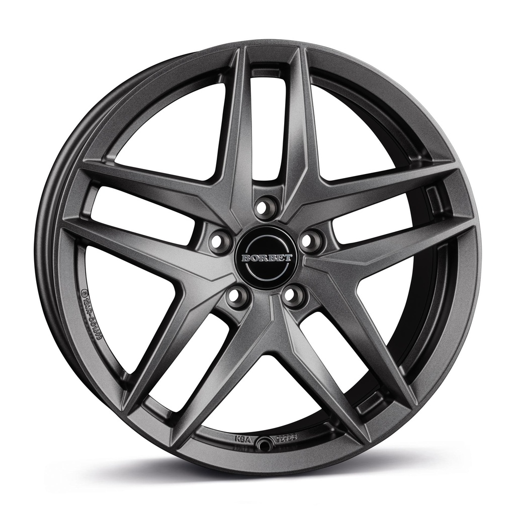 BORBET Z DARK GREY MATT 7.5x17 5/112 ET40 CB66.6