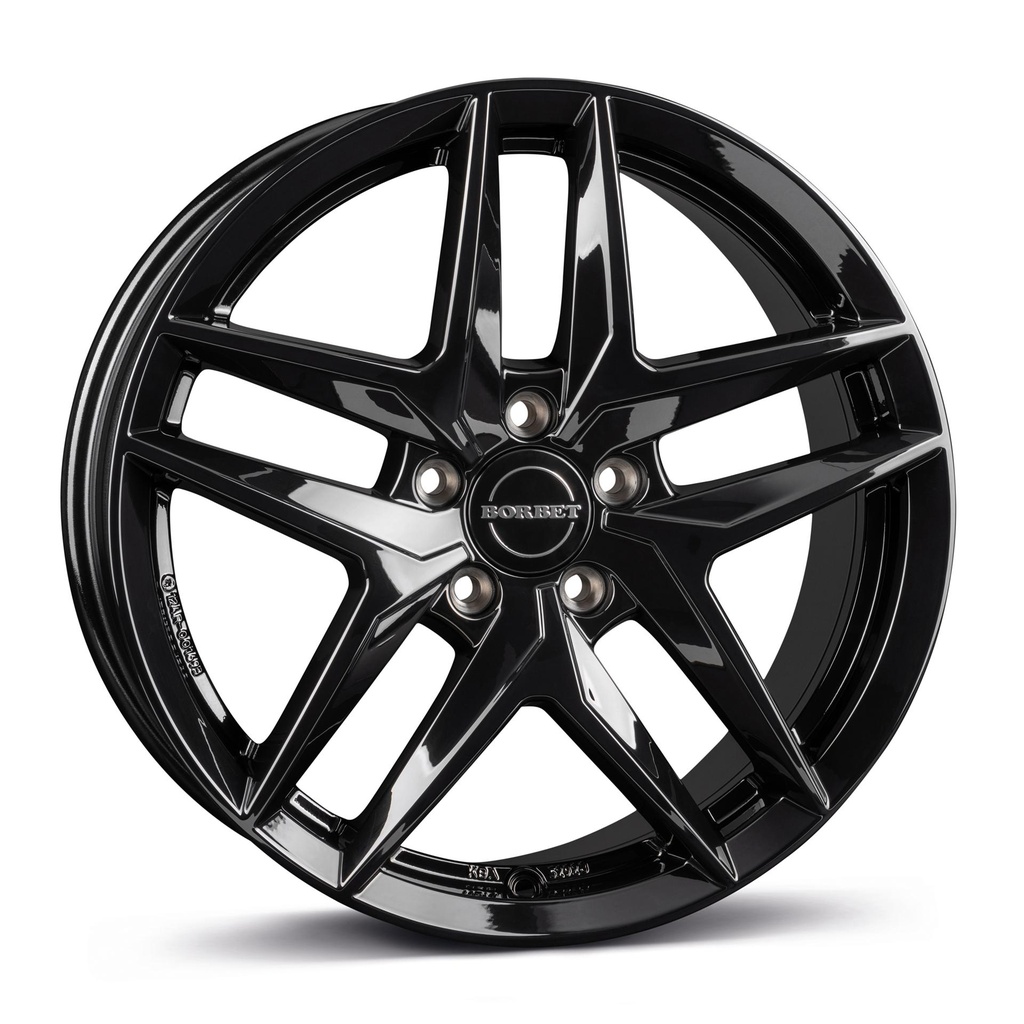 BORBET Z BLACK GLOSS 8x19 5/112 ET44 CB57.1