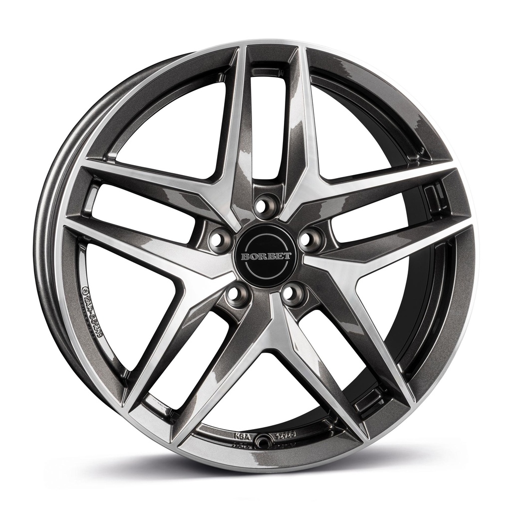BORBET Z MIST ANTRACITE GLOSS POL 8.5x20 5/112 ET43 CB66.6