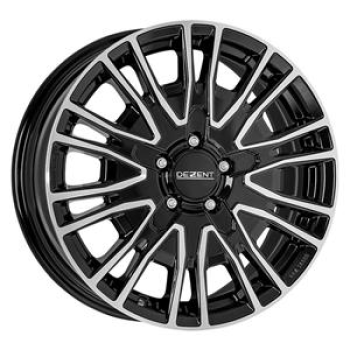 DEZENT KE DARK BLACK/POLISHED  5X 7x17 7/17 ET45 CB66.1