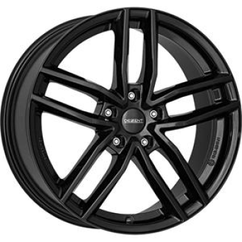 DEZENT TR BLACK 7.5x17 5/17 ET48 CB70.1