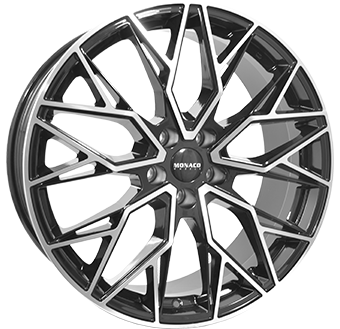 MONACO WHEELS GP15 ,3 8.5x20 5/114.3 ET45 CB73.1