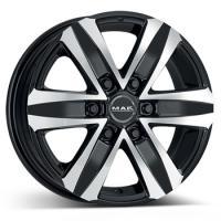 MAK STONE 6 BLACK MIRROR 8.5x20 6/139.7 ET50 CB93.1