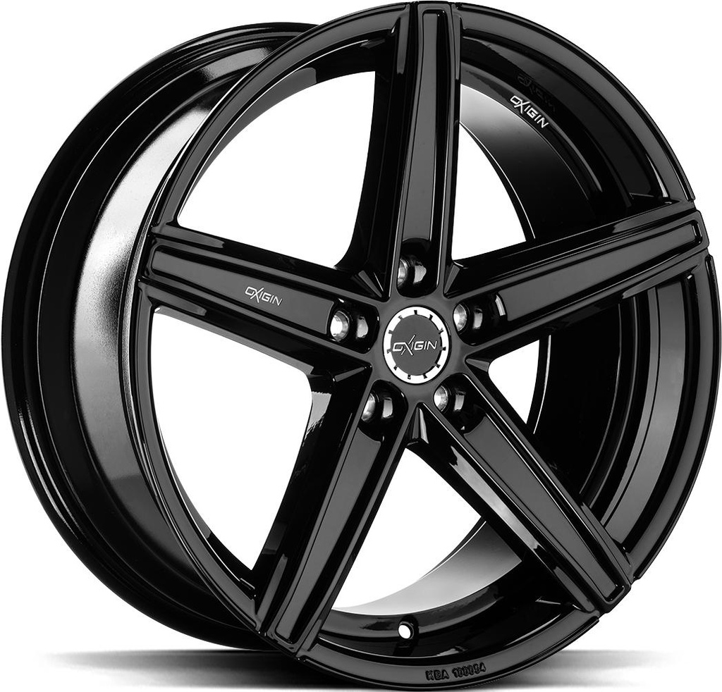 OXGIN EVOLUTION GLOSSY BLACK 9.5x19 5/112 ET45 CB66.6