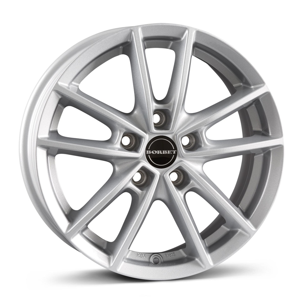 BORBET W CHRYSTAL SILV 8x19 5/112 ET44 CB57.1