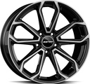 GMP FURIOSA BLACK DIAM 9.5x21 5/130 ET46 CB71.6
