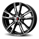 REDS K2 HD MATT BLACK POLISHED 7,5X1 7.5x17 5/17 ET35 CB79.5
