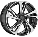 MSW 60 GLOSS BLACK FULL POLISHED 7,5X 7.5x17 5/17 ET38 CB66.6
