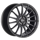 OZ RACING SUPERTURISMO LM MATT GRAPHITE SILVER LETTERING  5X1 8.5x19 5/19 ET30 CB75