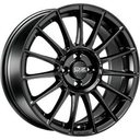 OZ RACING SUPERTURISMO LM MATT BLACK SILVER LETTERING  5X112 8x18 8/18 ET48 CB75