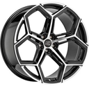 MSW 53 GLOSS BLACK FULL POLISHED 10,5 10.5x22 5/22 ET19 CB66.6