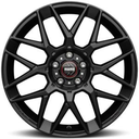 MOMO REVENGE 2.0 MATT BLACK 7x17 7/17 ET40 CB72.3