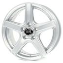 RH ALURAD RH 4 SILVER 7.5x17 5/105 ET35 CB64.1