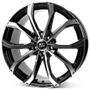 MSW 48 GLOSS BLACK FULL POLISHED 7,5X 7.5x17 5/17 ET45 CB73.1